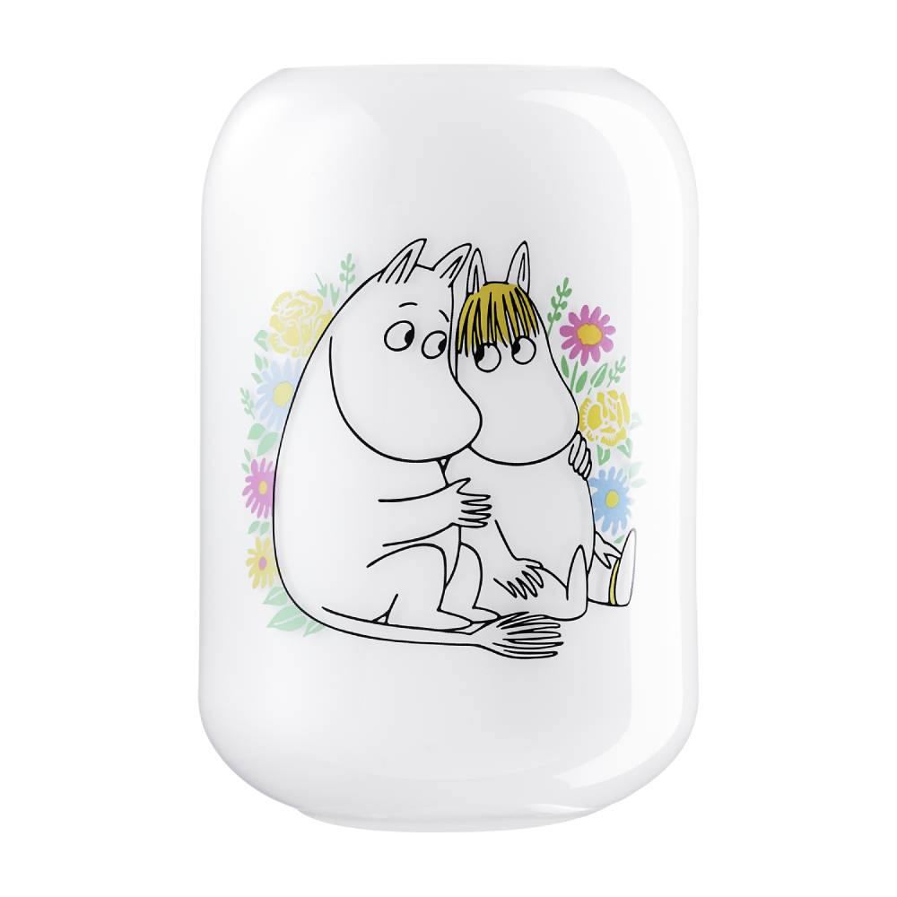 Moomin Flowers Vase White 19 cm