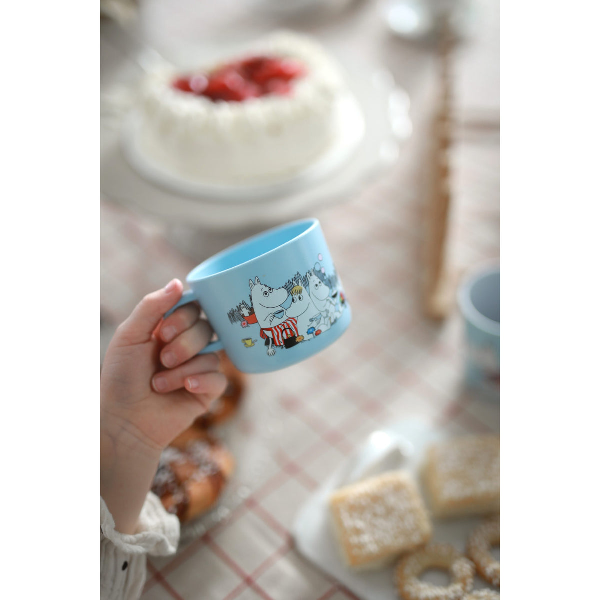 Moomin Picnic Mug Blue