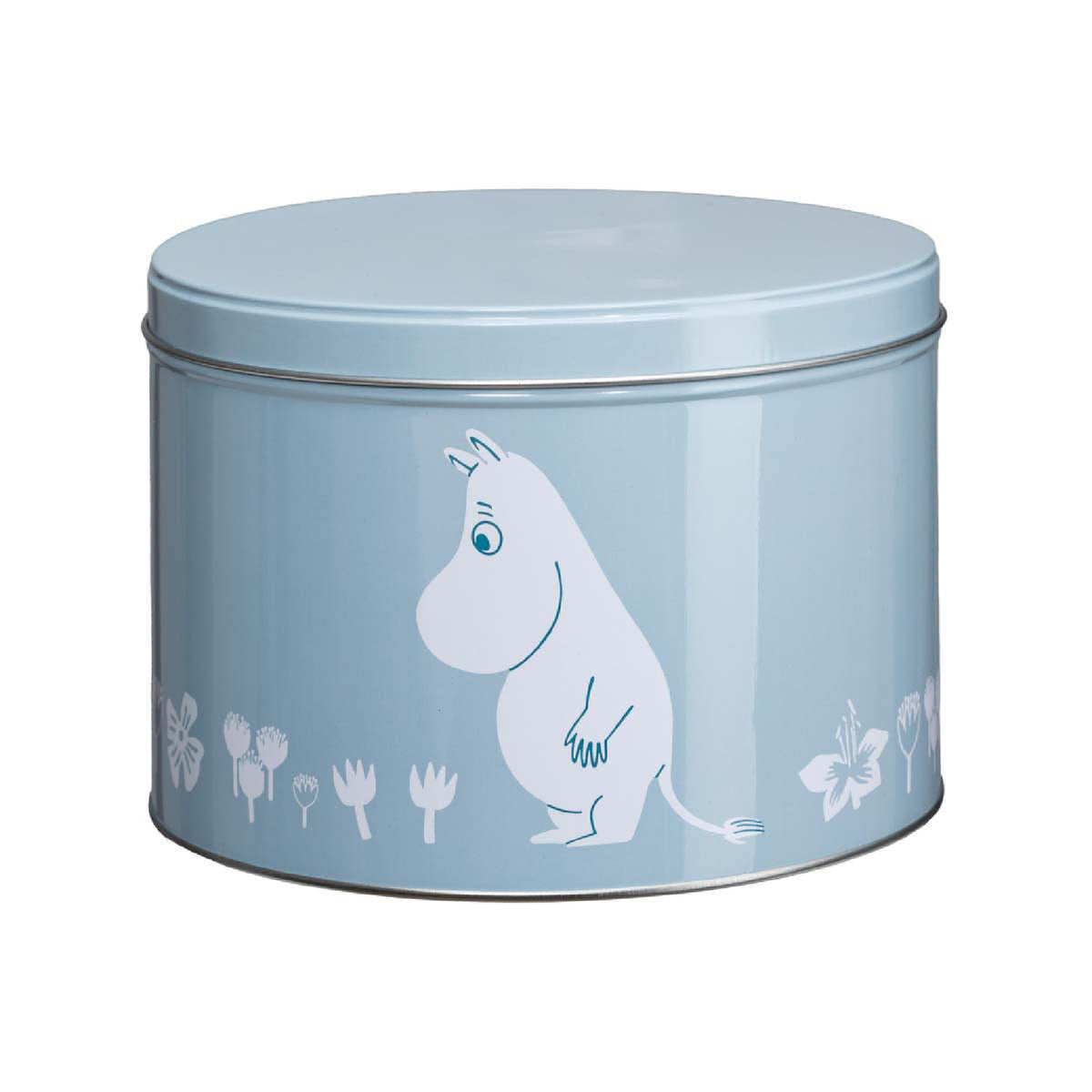 Moomin Stackable Tin  Moomintroll Blue