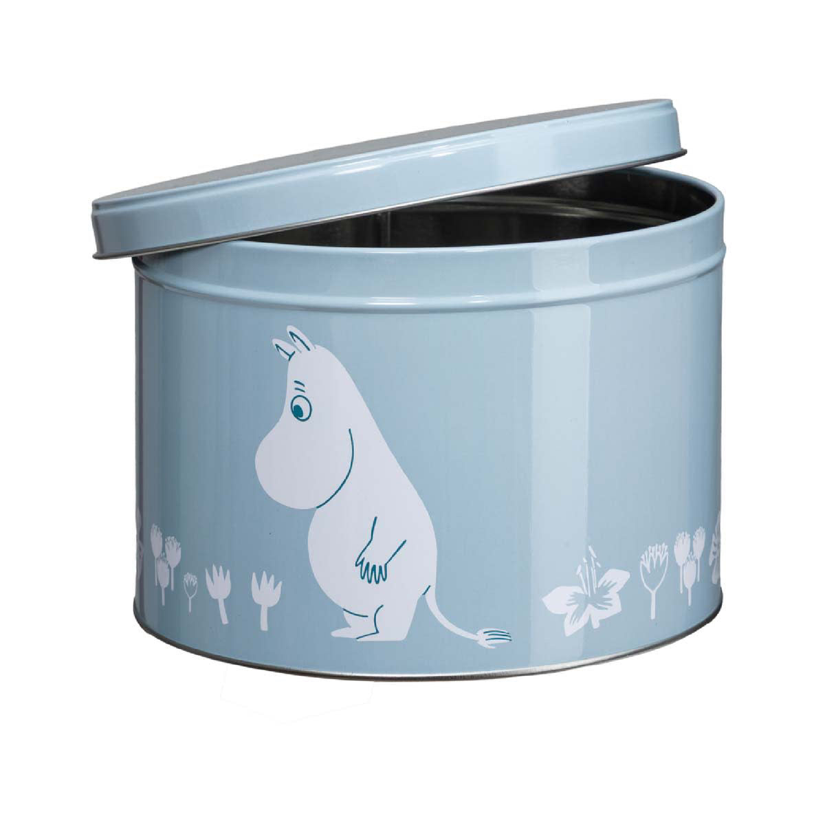 Moomin Stackable Tin  Moomintroll Blue