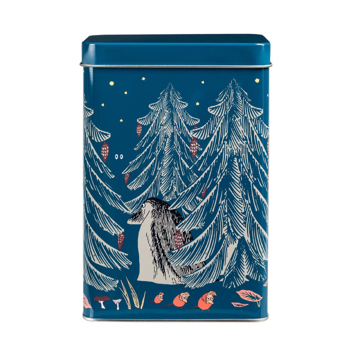 Primeval Forest Coffee Tin Blue