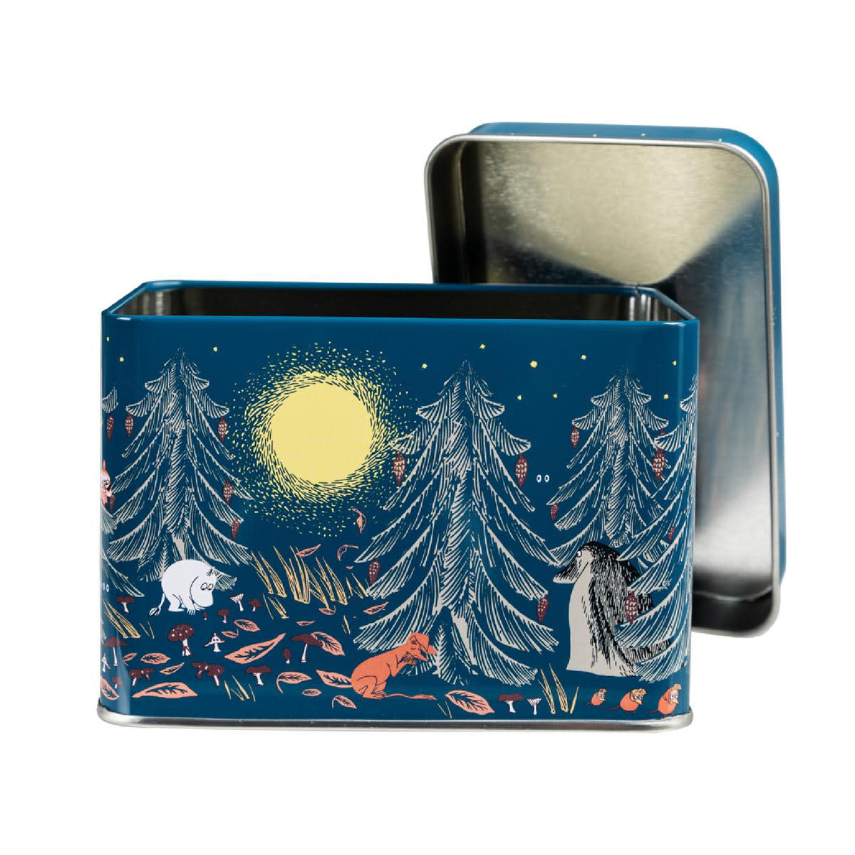 Primeval Forest Tea Tin Blue