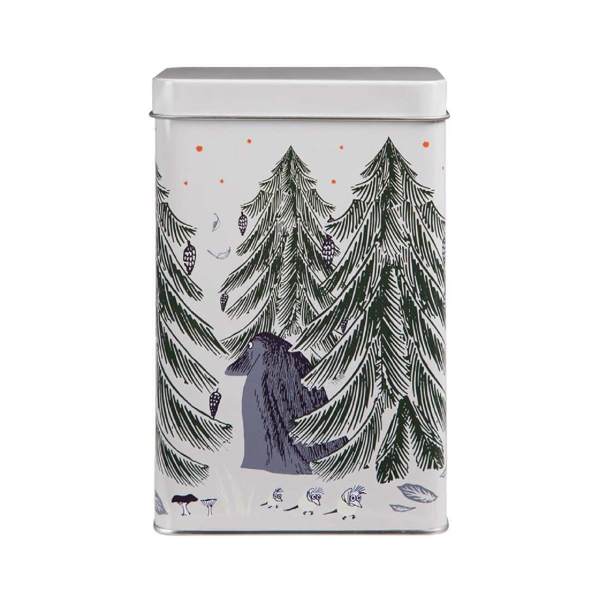 Primeval Forest Coffee Tin Grey