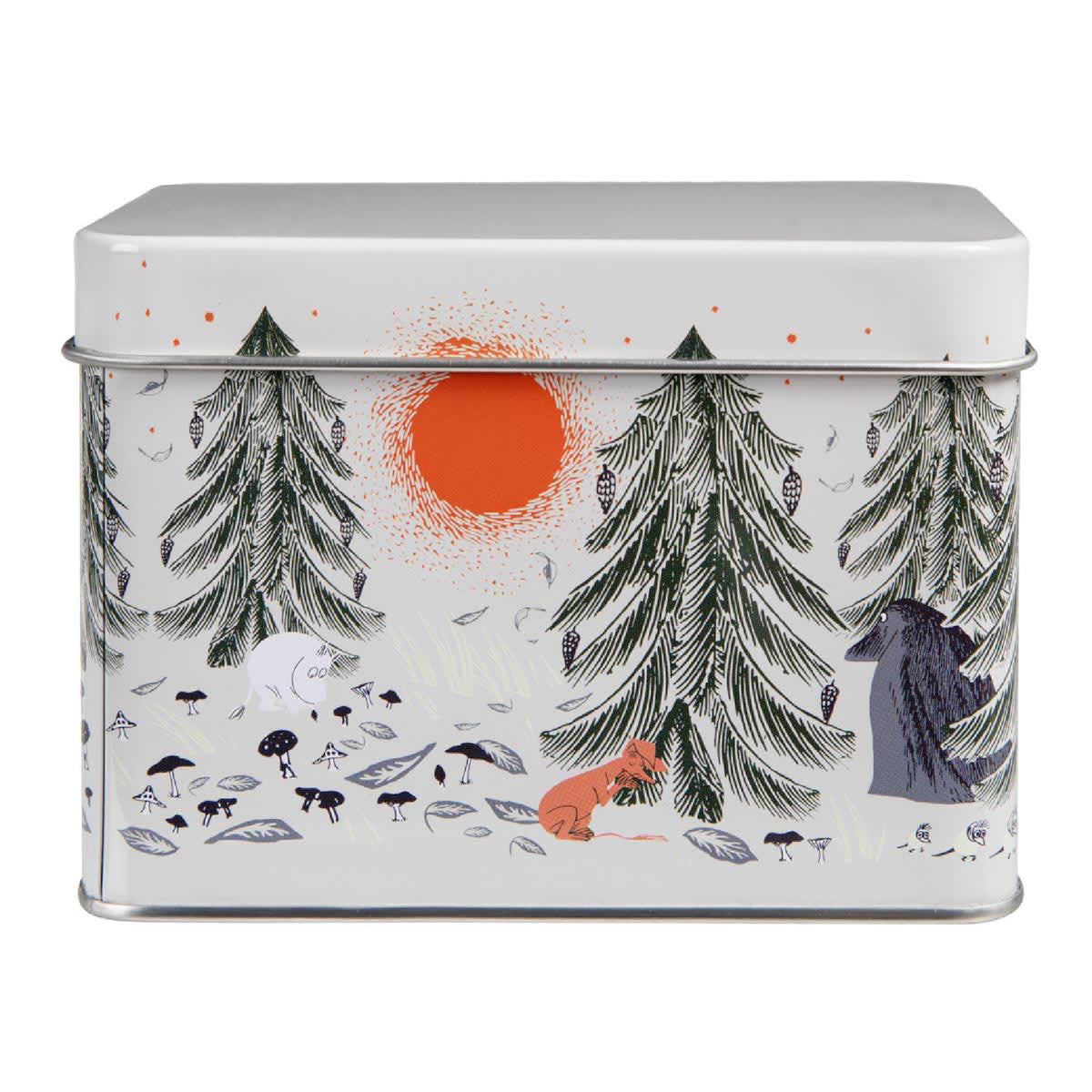 Primeval Forest Tea Tin Grey