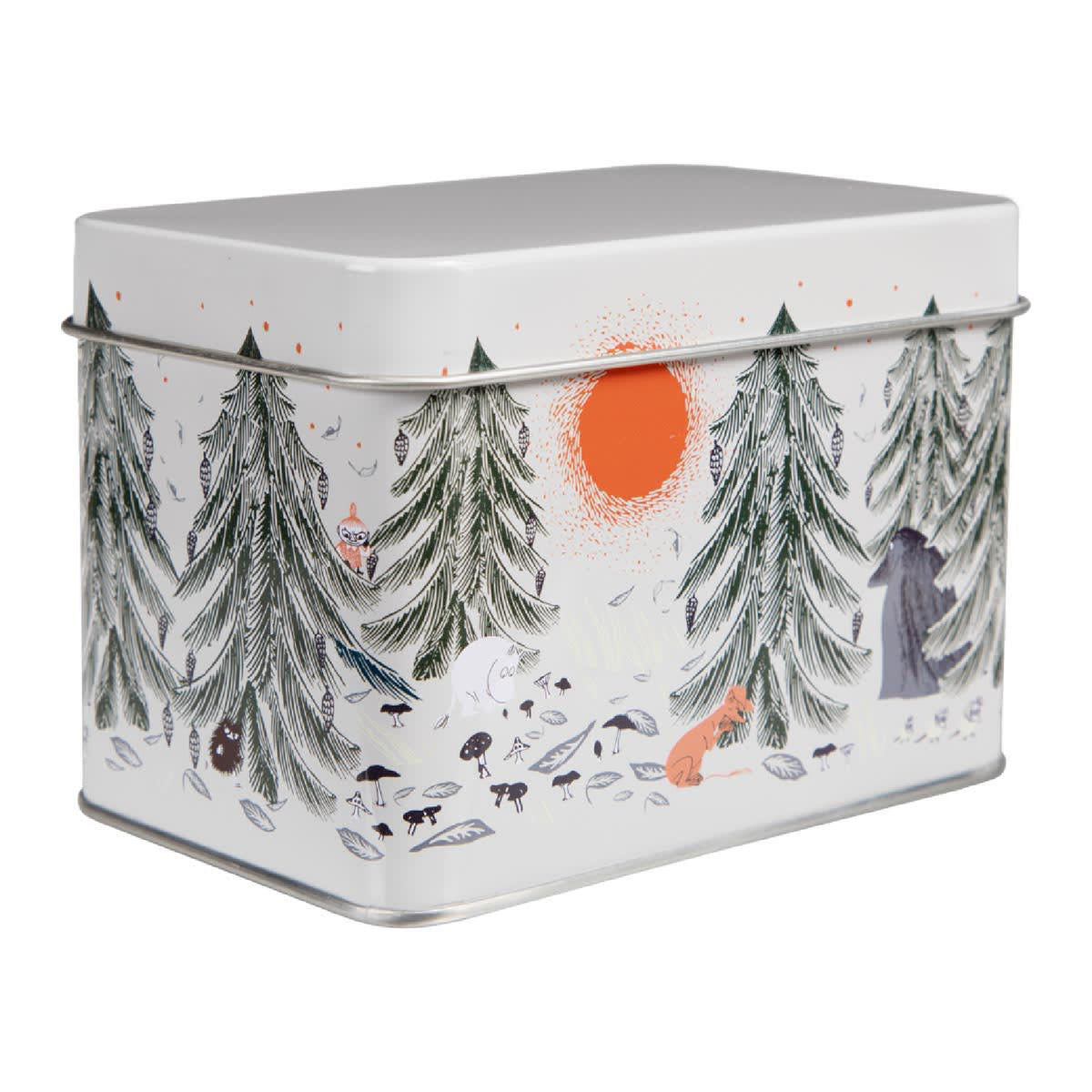 Primeval Forest Tea Tin Grey
