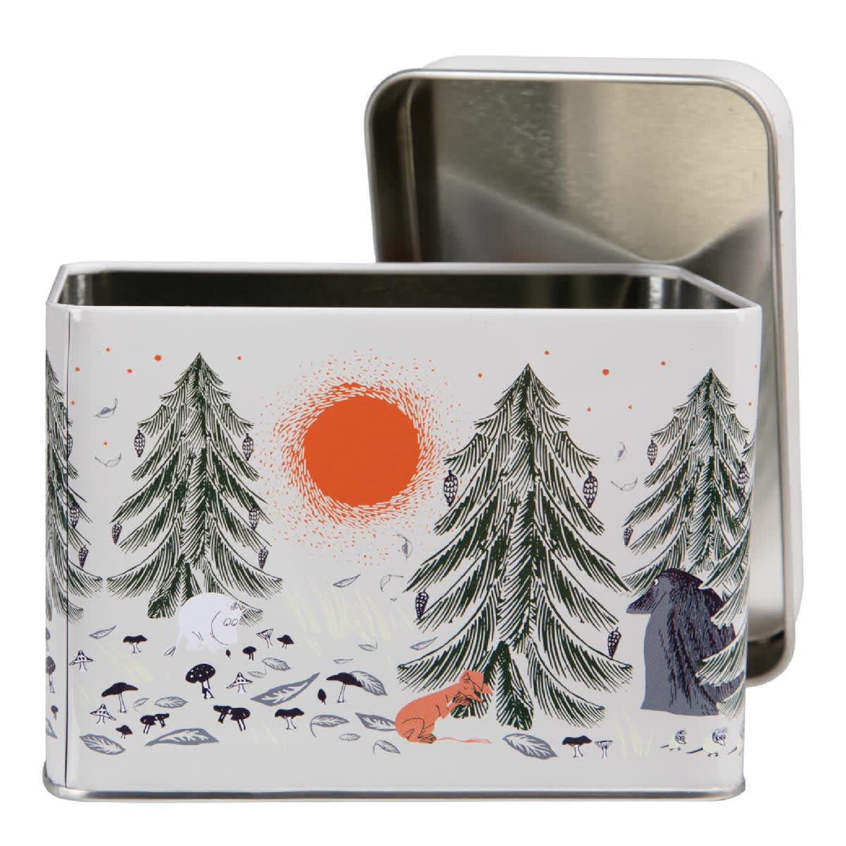Primeval Forest Tea Tin Grey