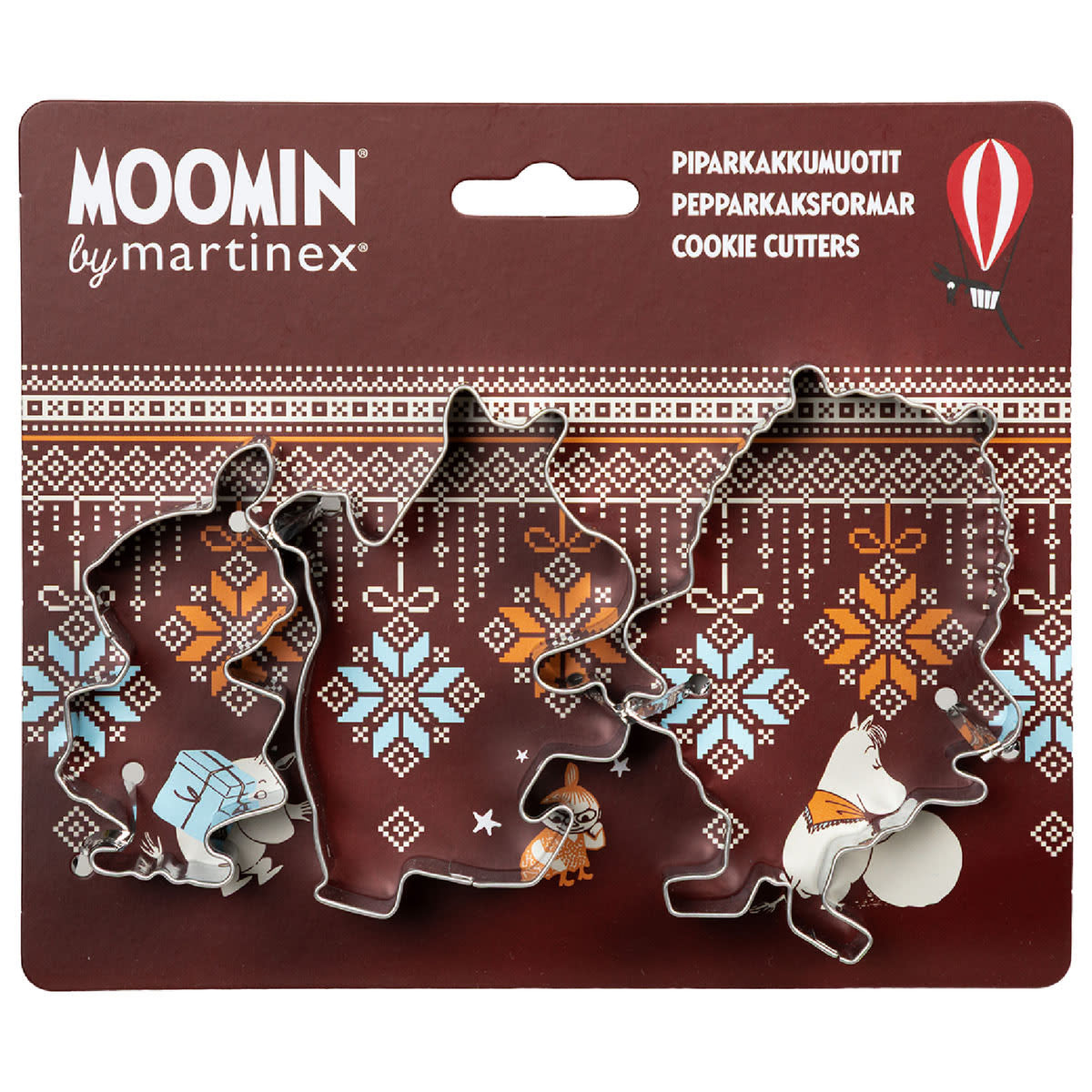 Cookie Cutters 3 pcs Ornaments