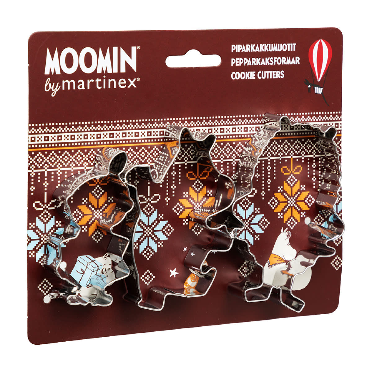 Cookie Cutters 3 pcs Ornaments