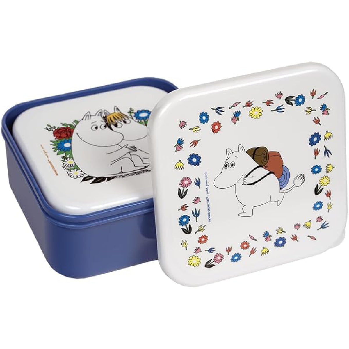 Moomin Petit Day - Set of 3 Lunch Boxes for Kids