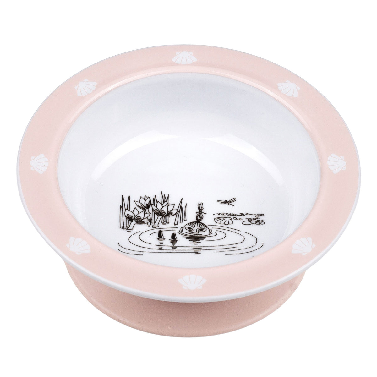 Suction Bowl Water And Swimming Pink