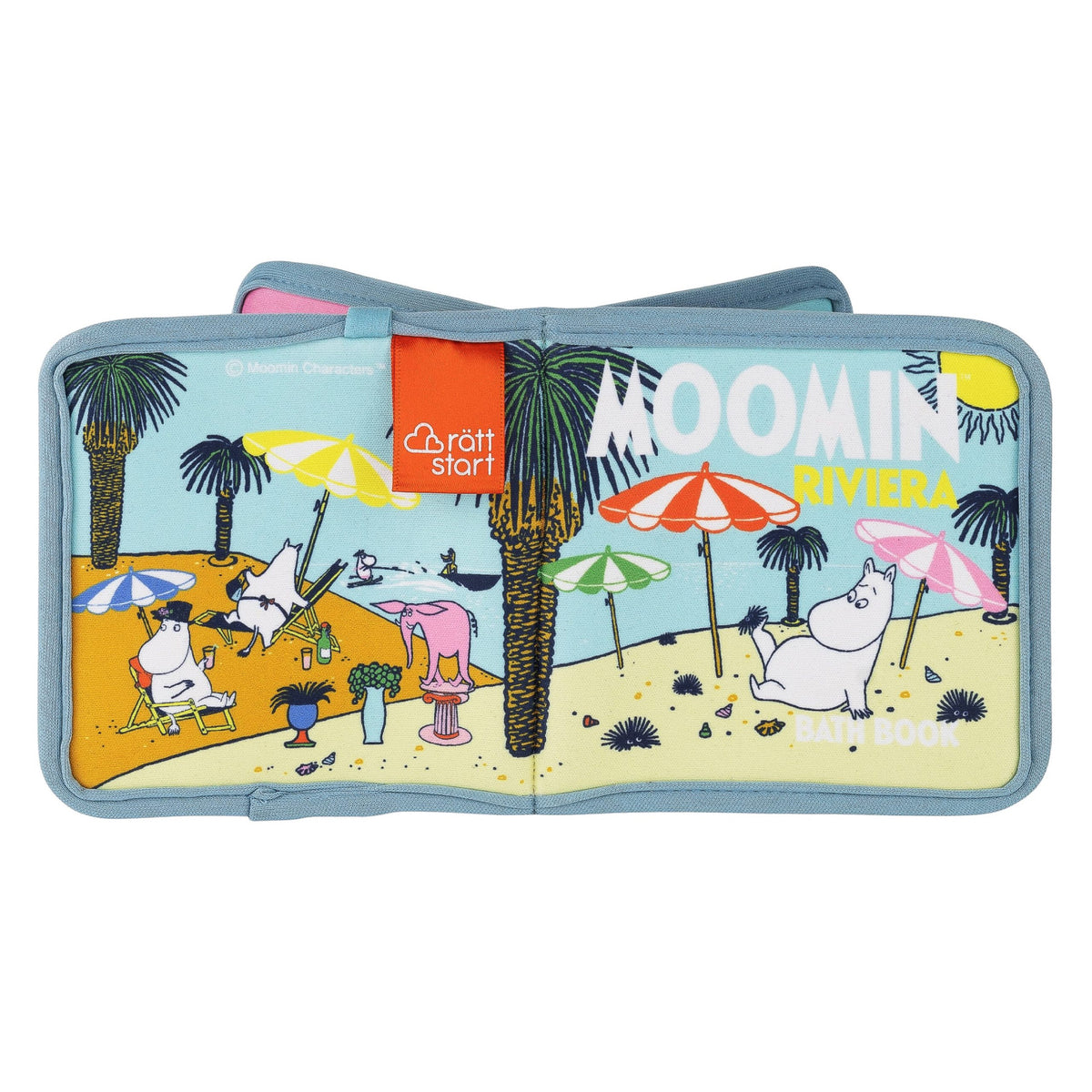Moomin Riviera Bath Time Book