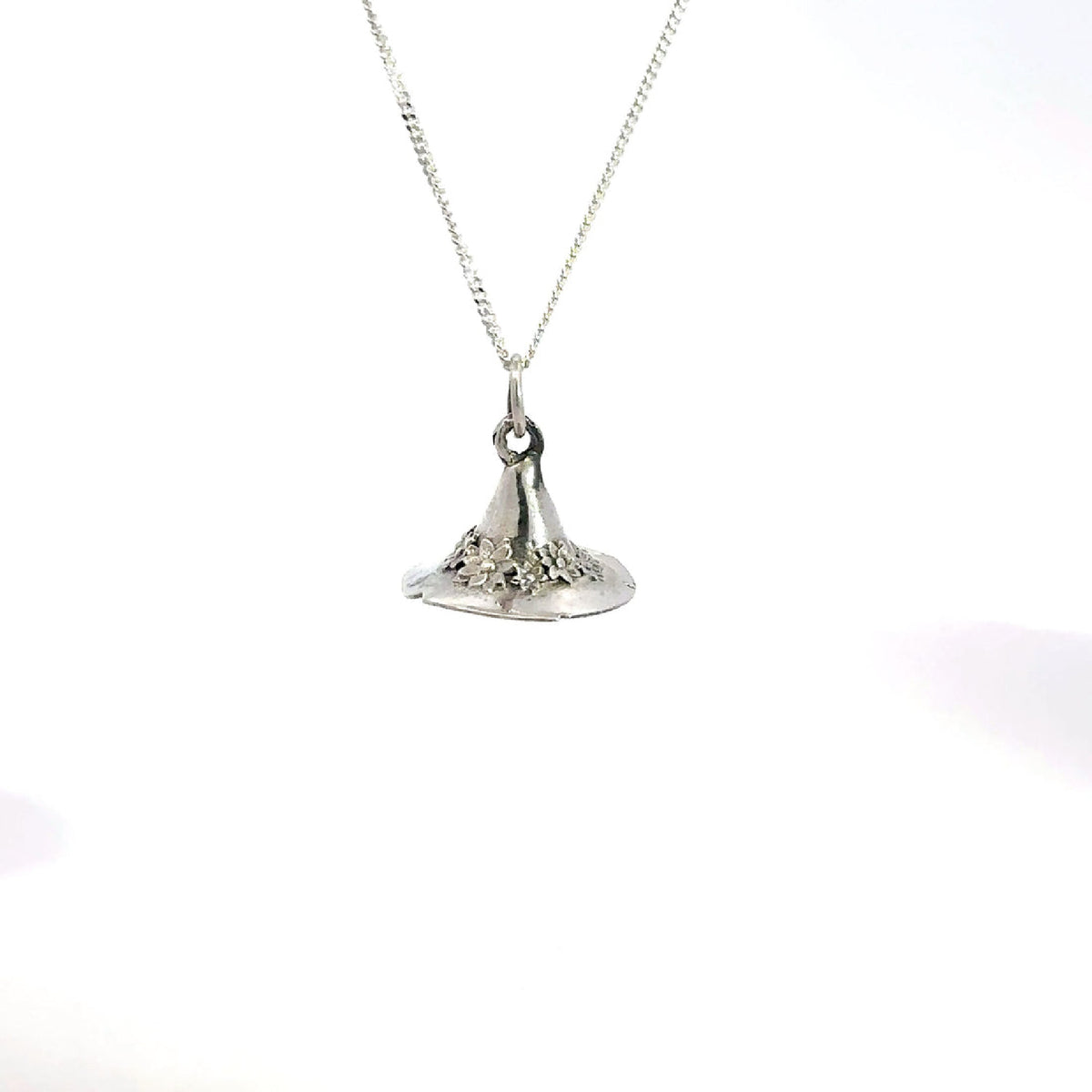 Snufkin&#39;s Hat Necklace (Sterling Silver)