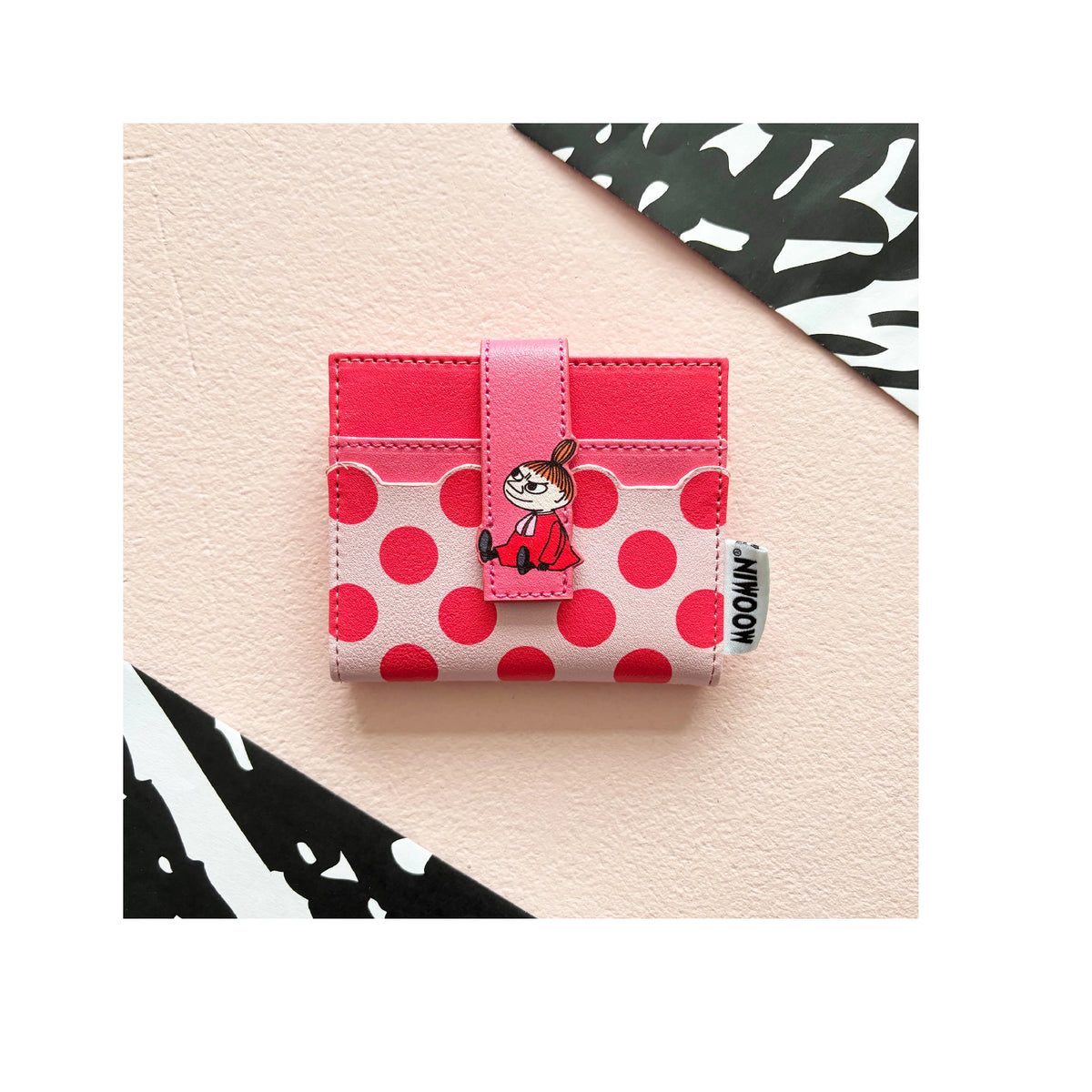 Moomin Fold Over Card Holder Little My