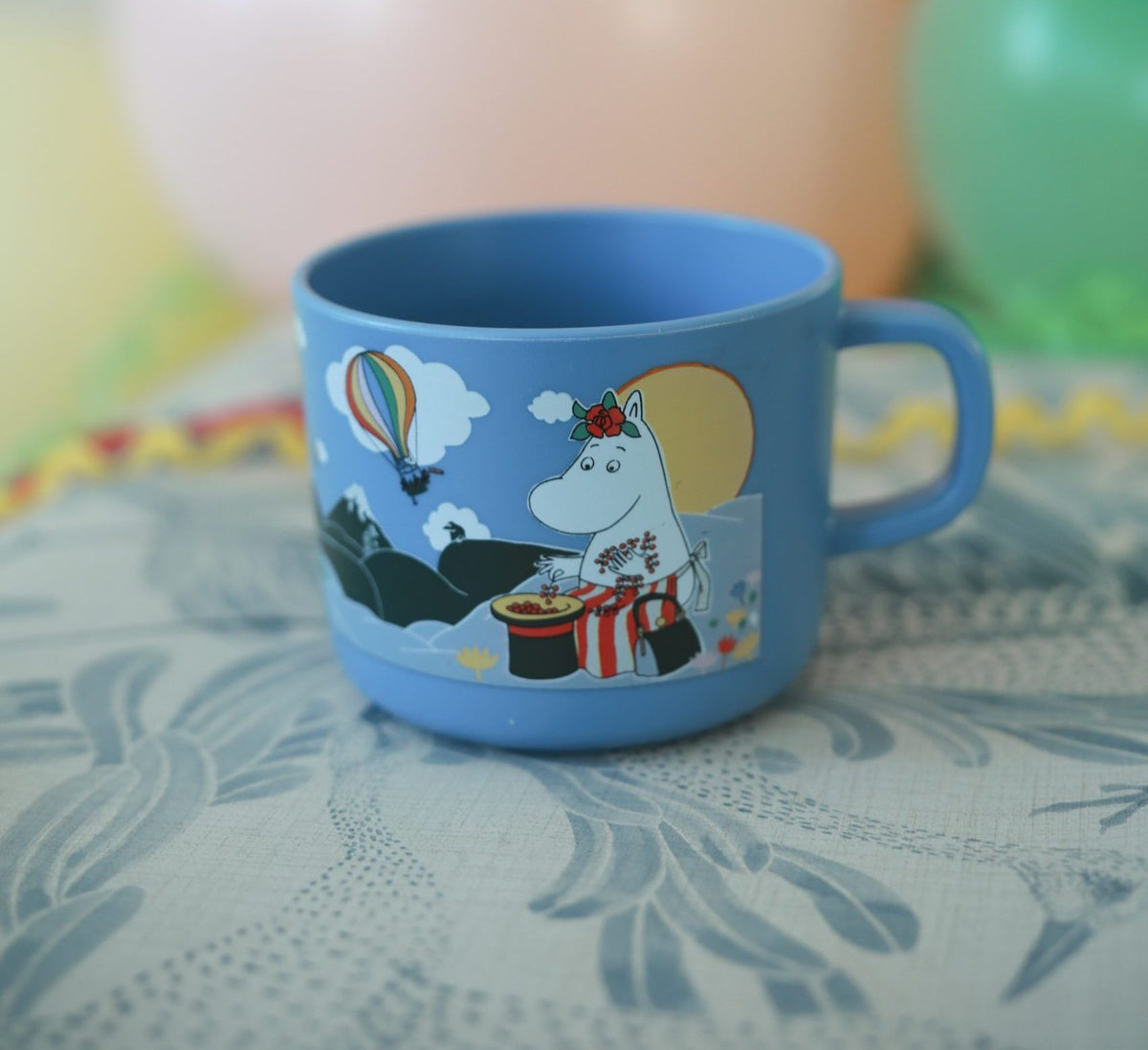 Moomin Mug Festivities Landscape Blue