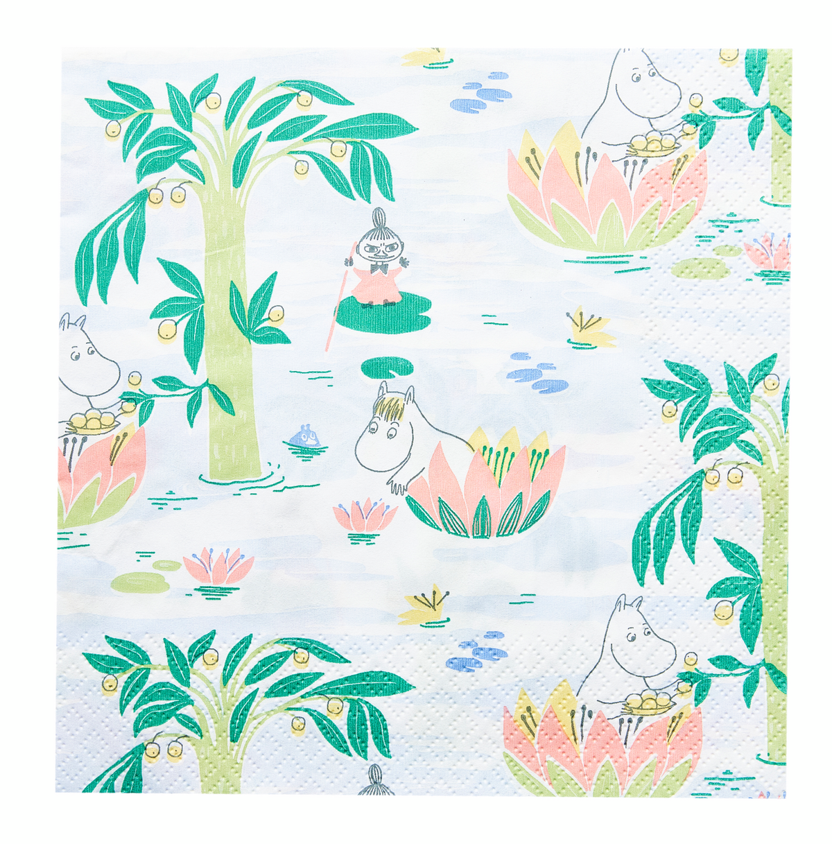 Moomin Napkin Lily 33 x 33 cm