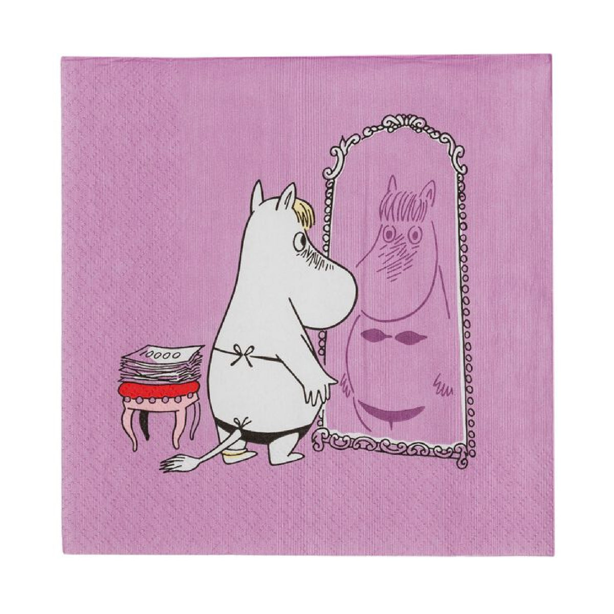 Moomin Napkins Snorkmaiden Lilac 33 cm