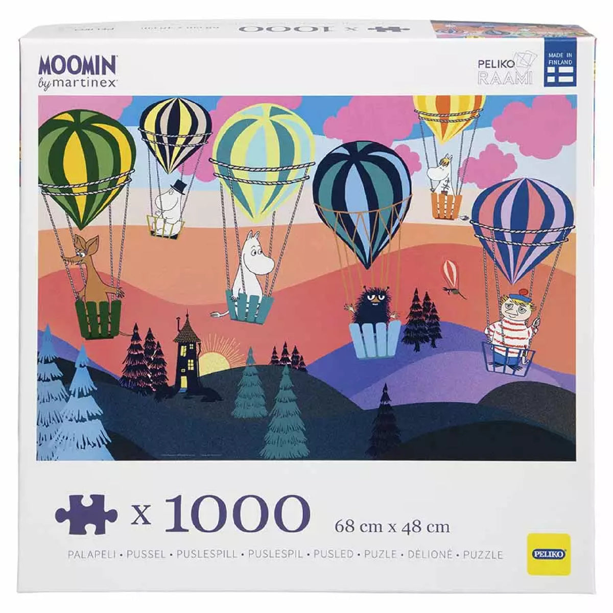 Moomin Early Flight Jigsaw Puzzle 1000 Pieces