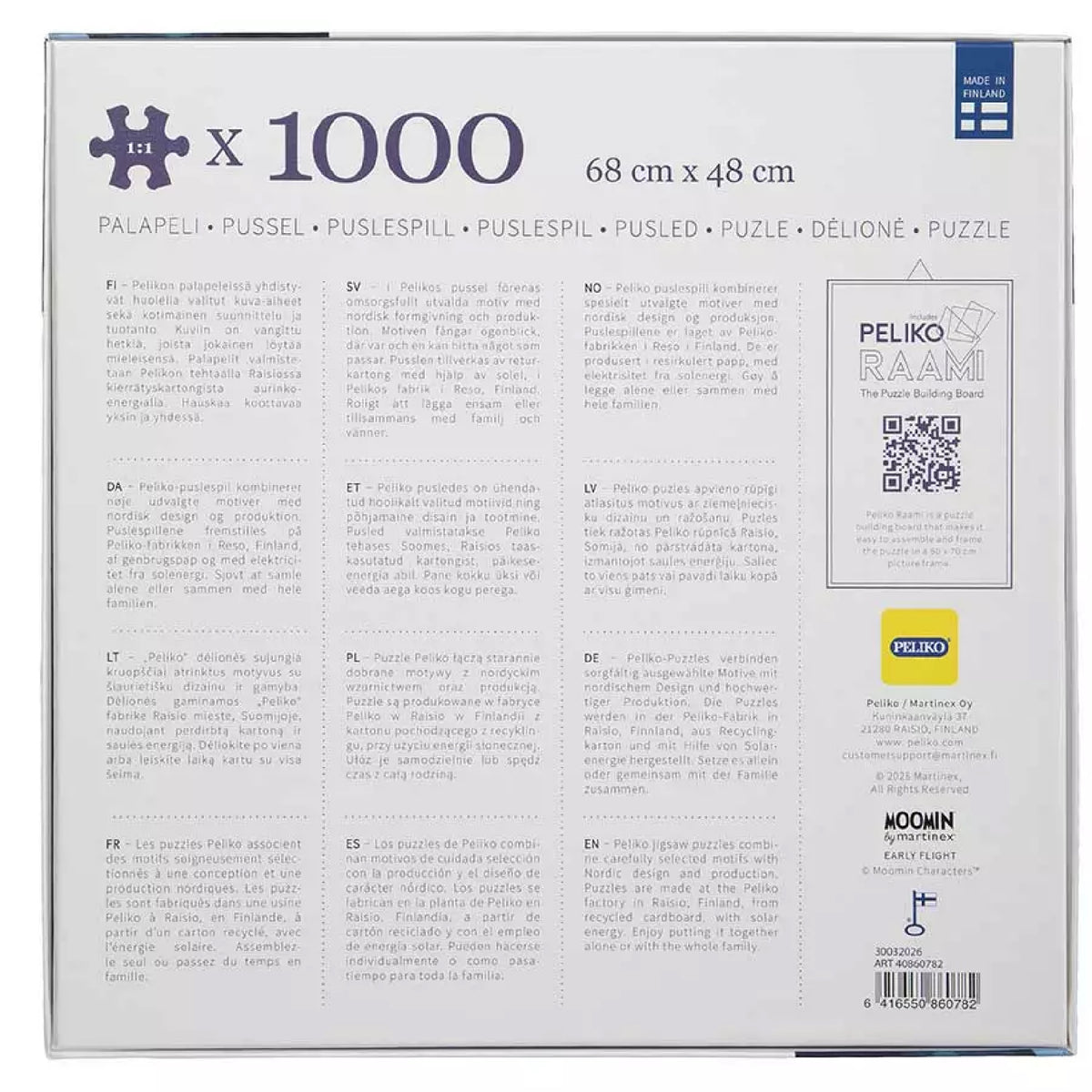 Moomin Early Flight Jigsaw Puzzle 1000 Pieces