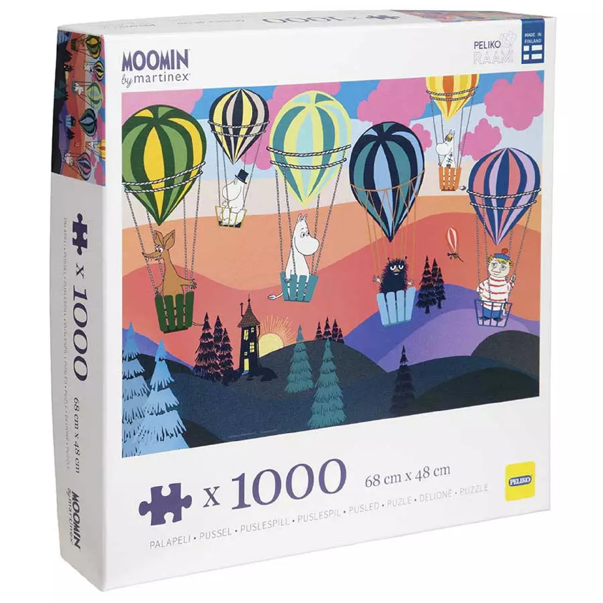Moomin Early Flight Jigsaw Puzzle 1000 Pieces