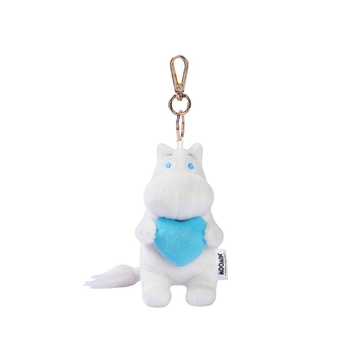 Moomintroll Heart Keyring