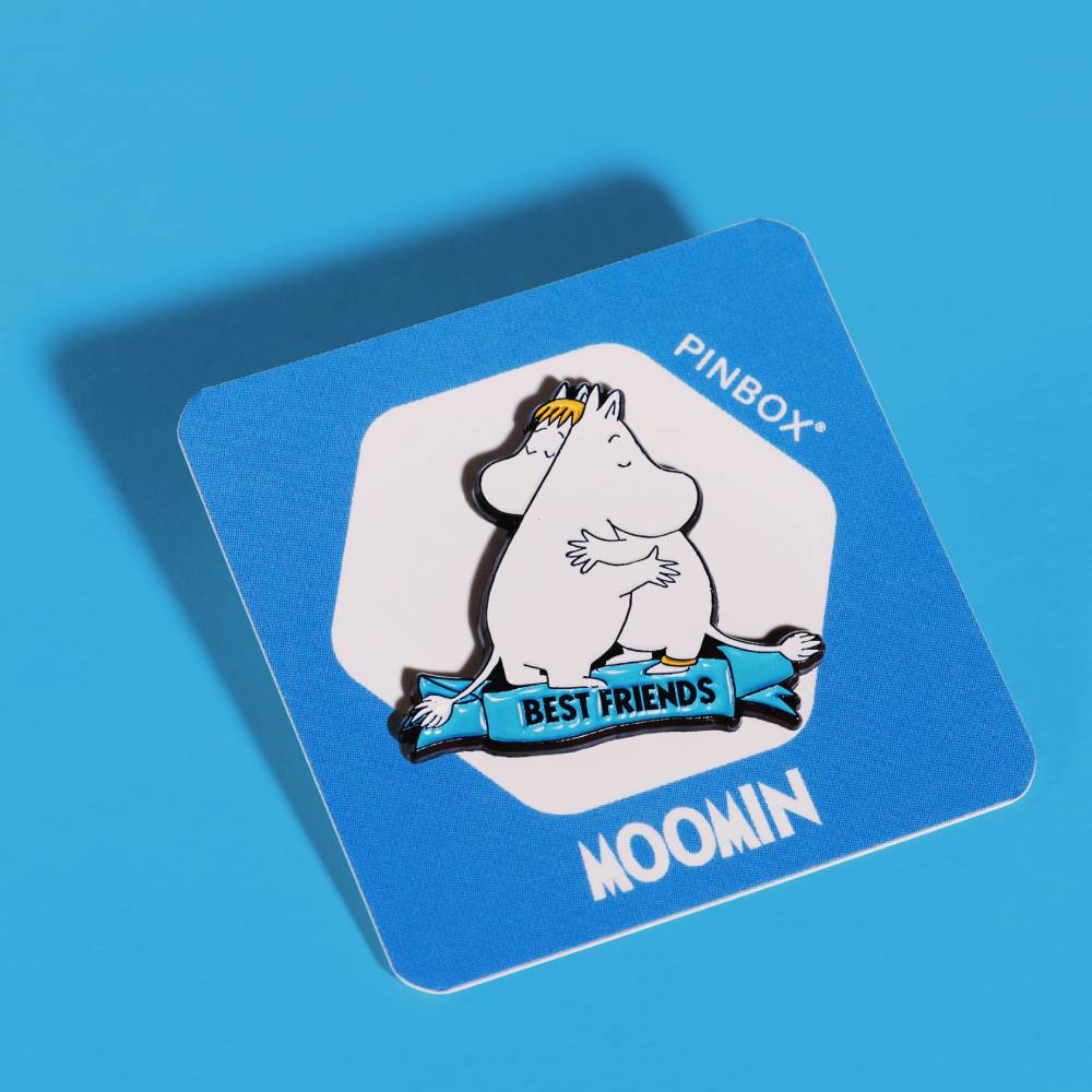 Moomintroll &amp; Snorkmaiden Best Friends Pin