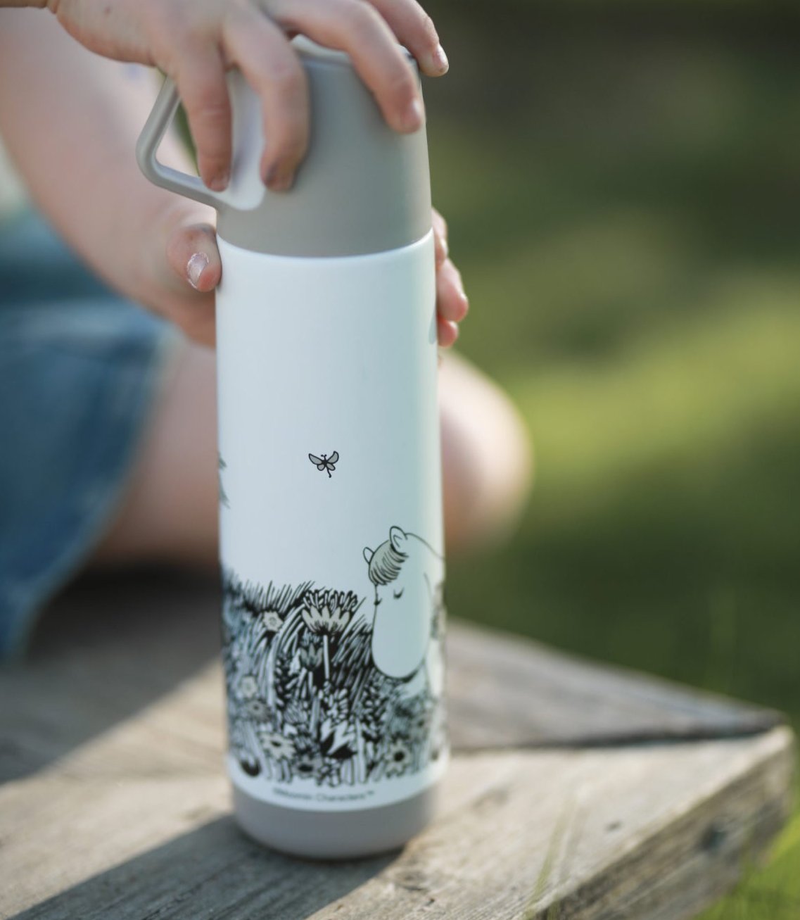 Moomin Thermal Flask Picking Flowers