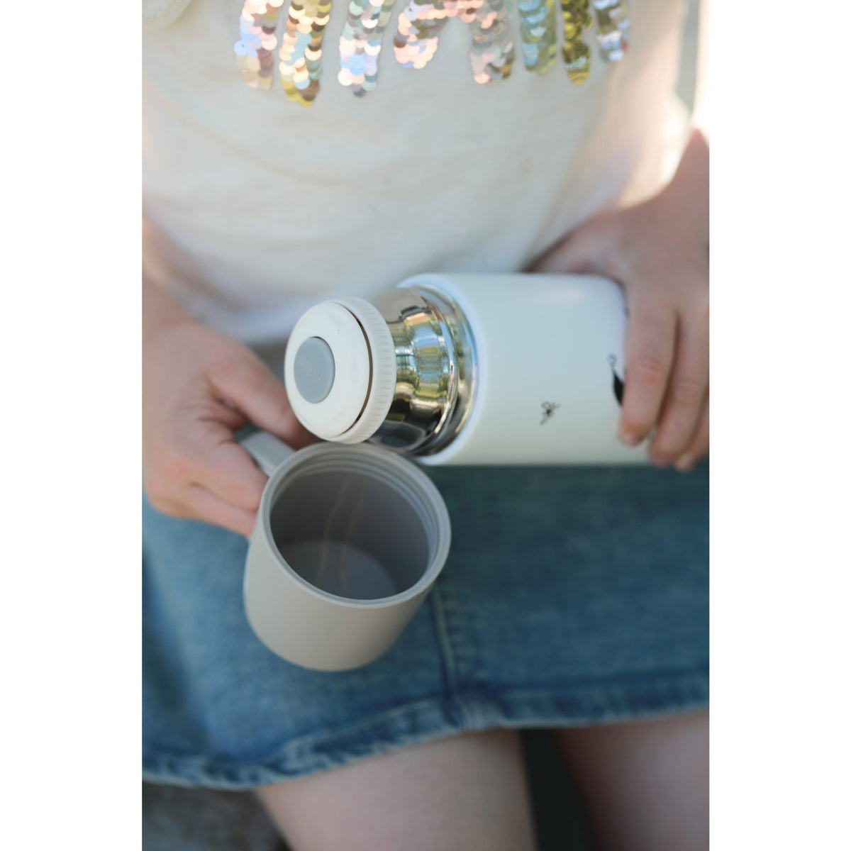 Moomin Thermal Flask Picking Flowers