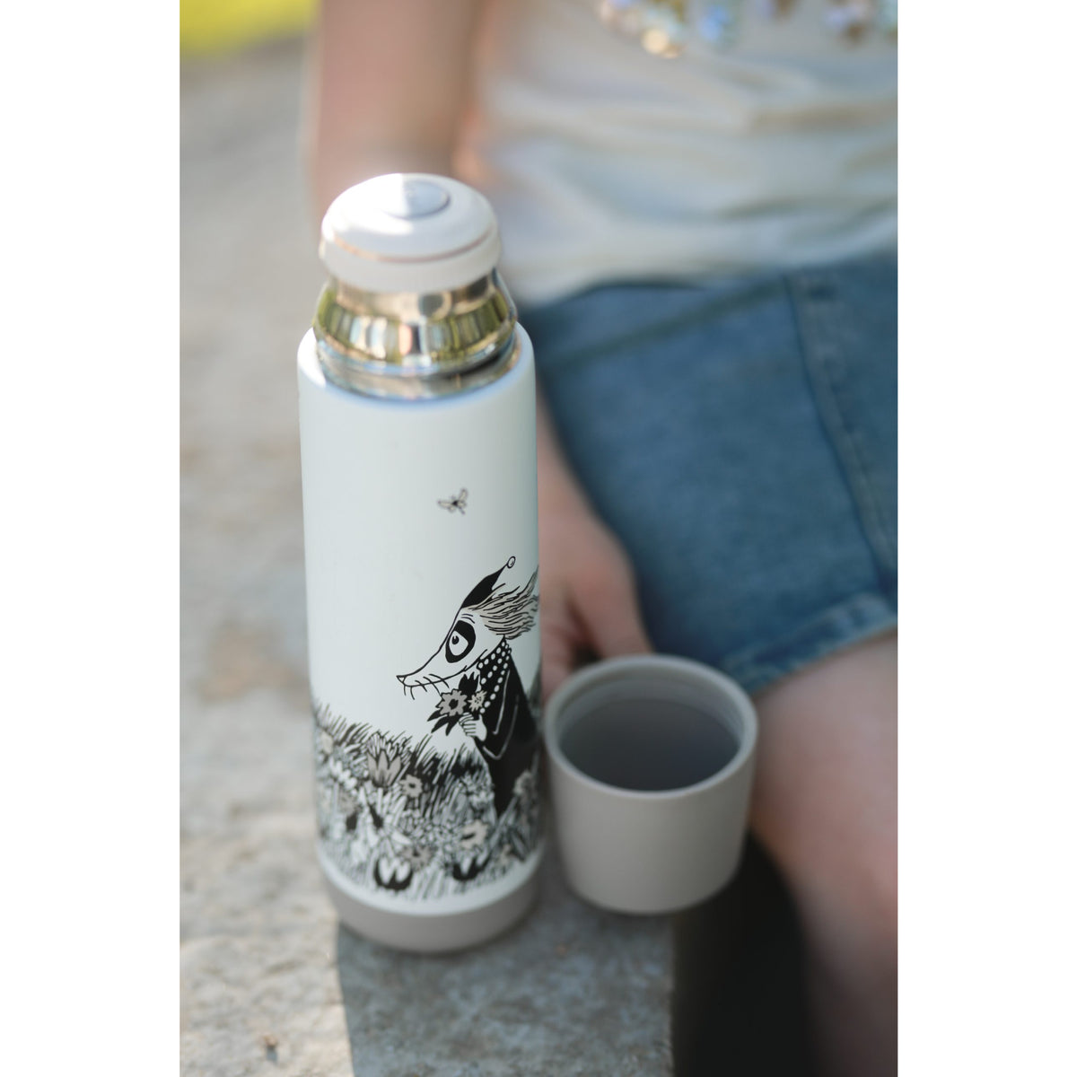 Moomin Thermal Flask Picking Flowers