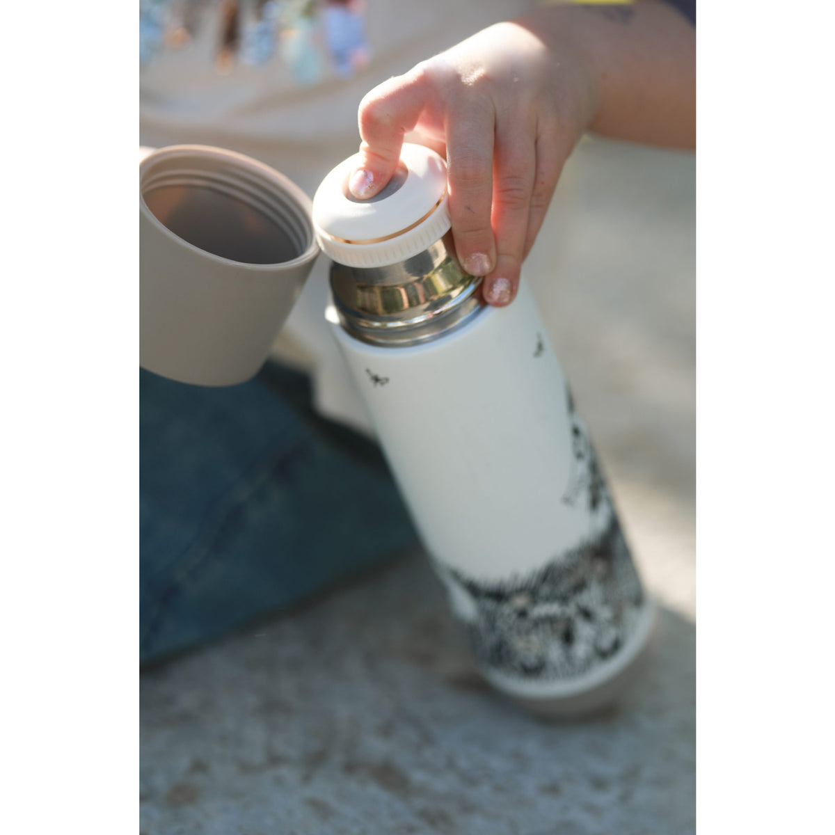 Moomin Thermal Flask Picking Flowers