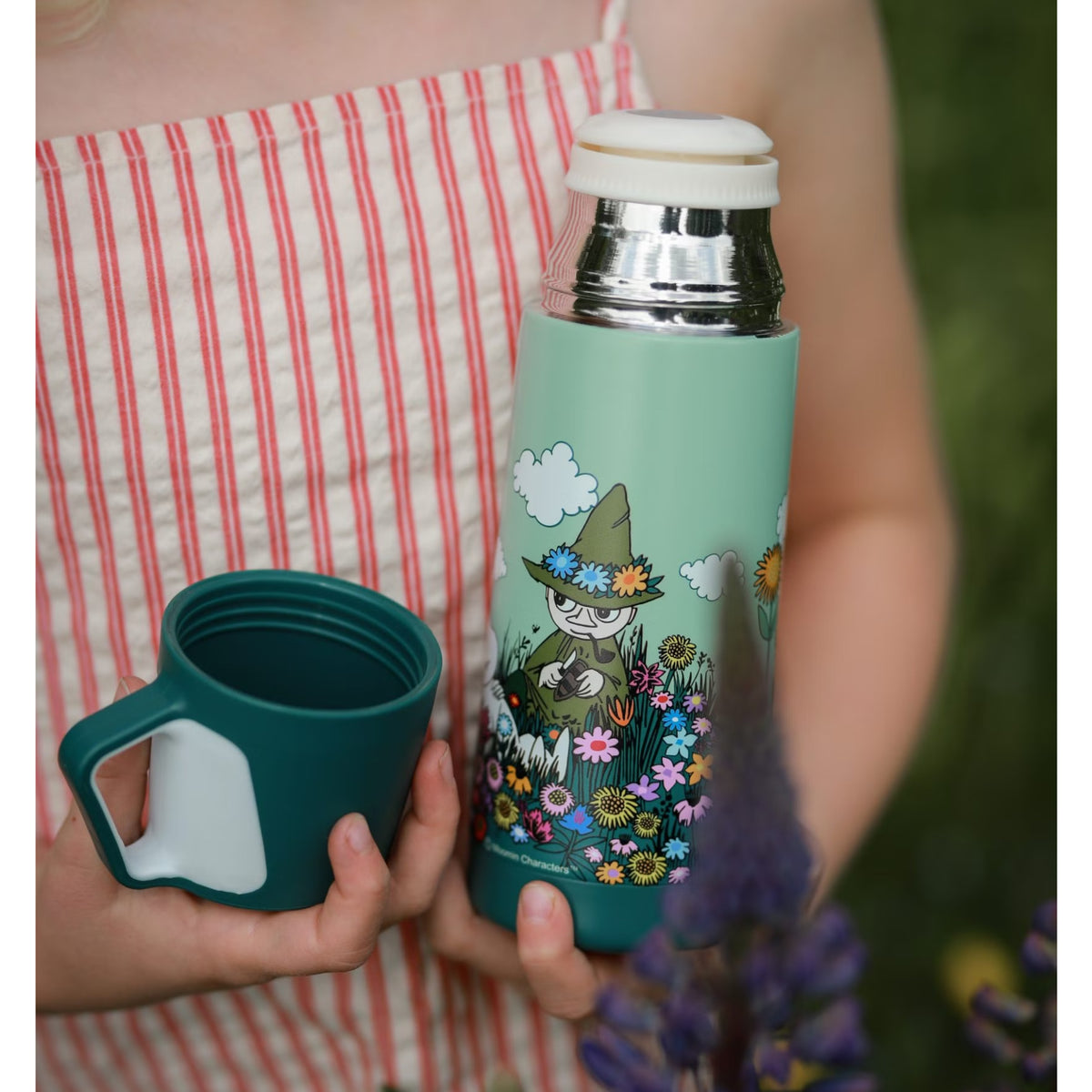 Moomin Picnic Green Thermal Flask 350 ml