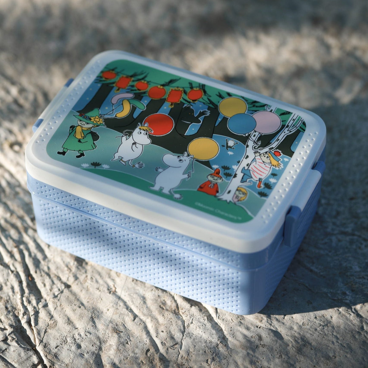 Moomin Festivities Lunchbox Blue