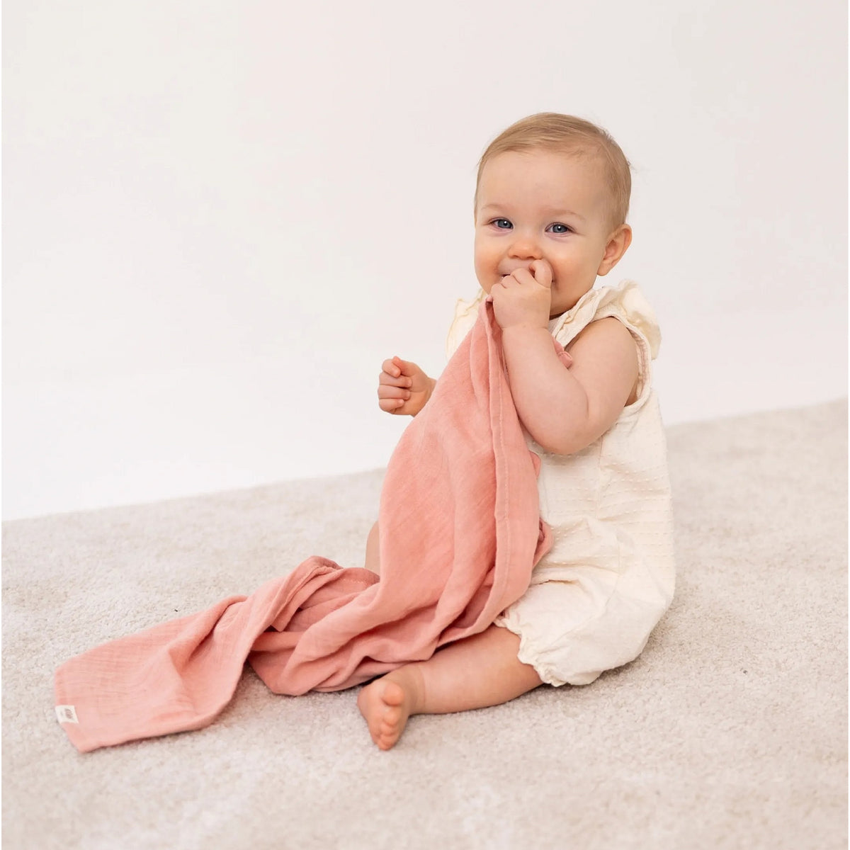 Moomin Baby Muslin Cloths Pink 2 pcs