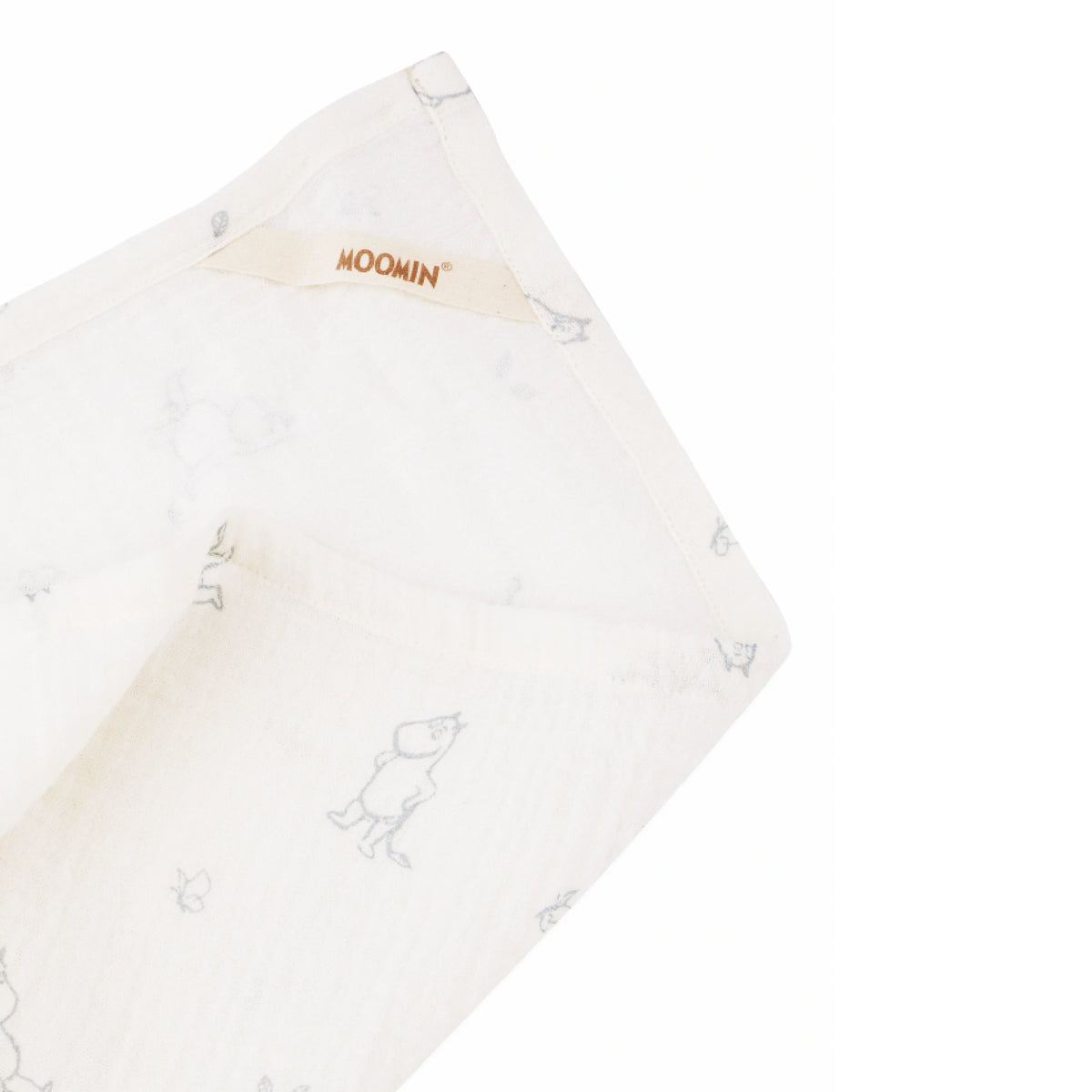 Moomin Muslin Swaddle Blanket Blue