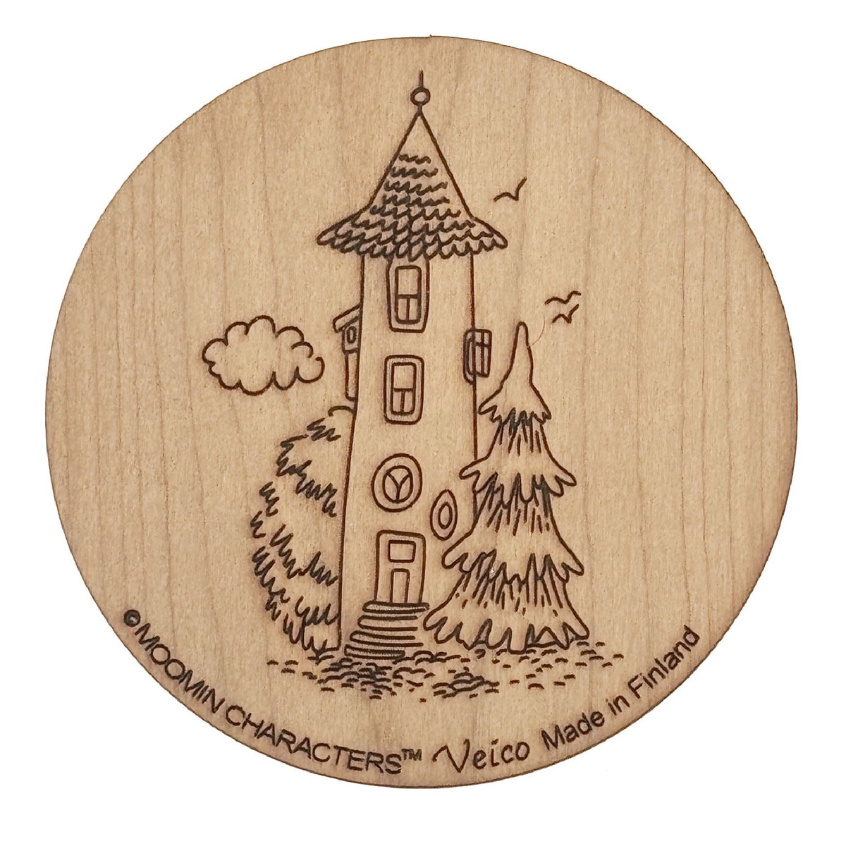 Wooden Coaster Moominhouse