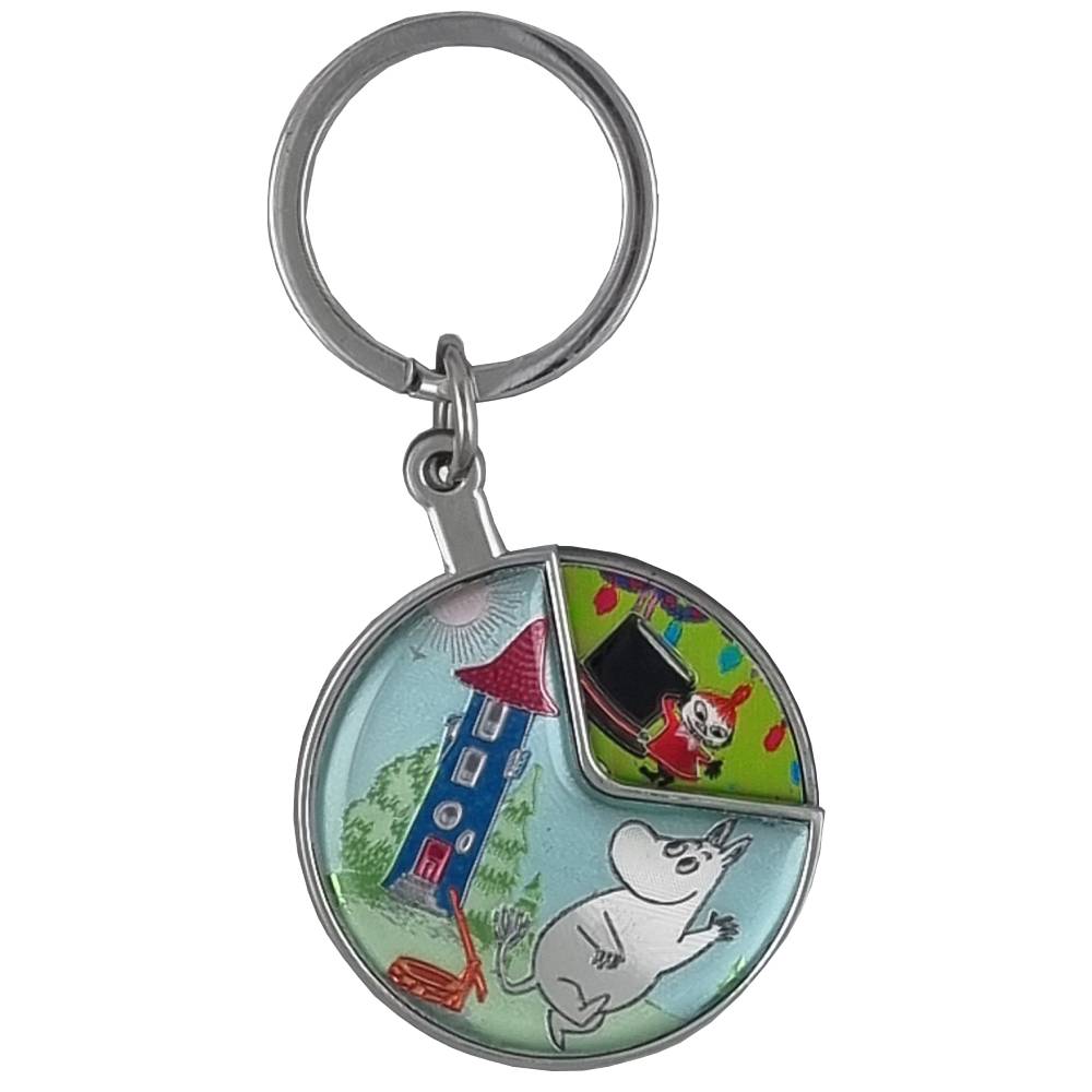 Moomin Spinning Keyring