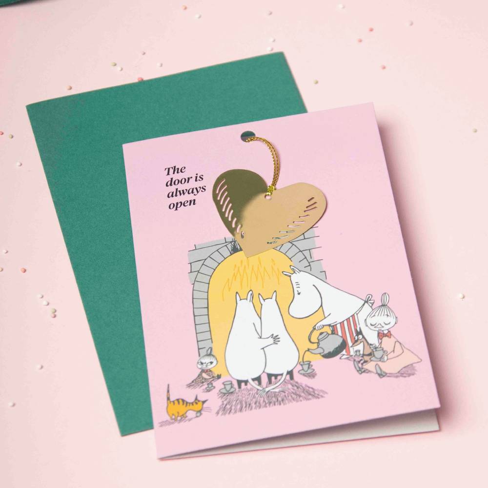 Moomin 80 Doorstep Postcard
