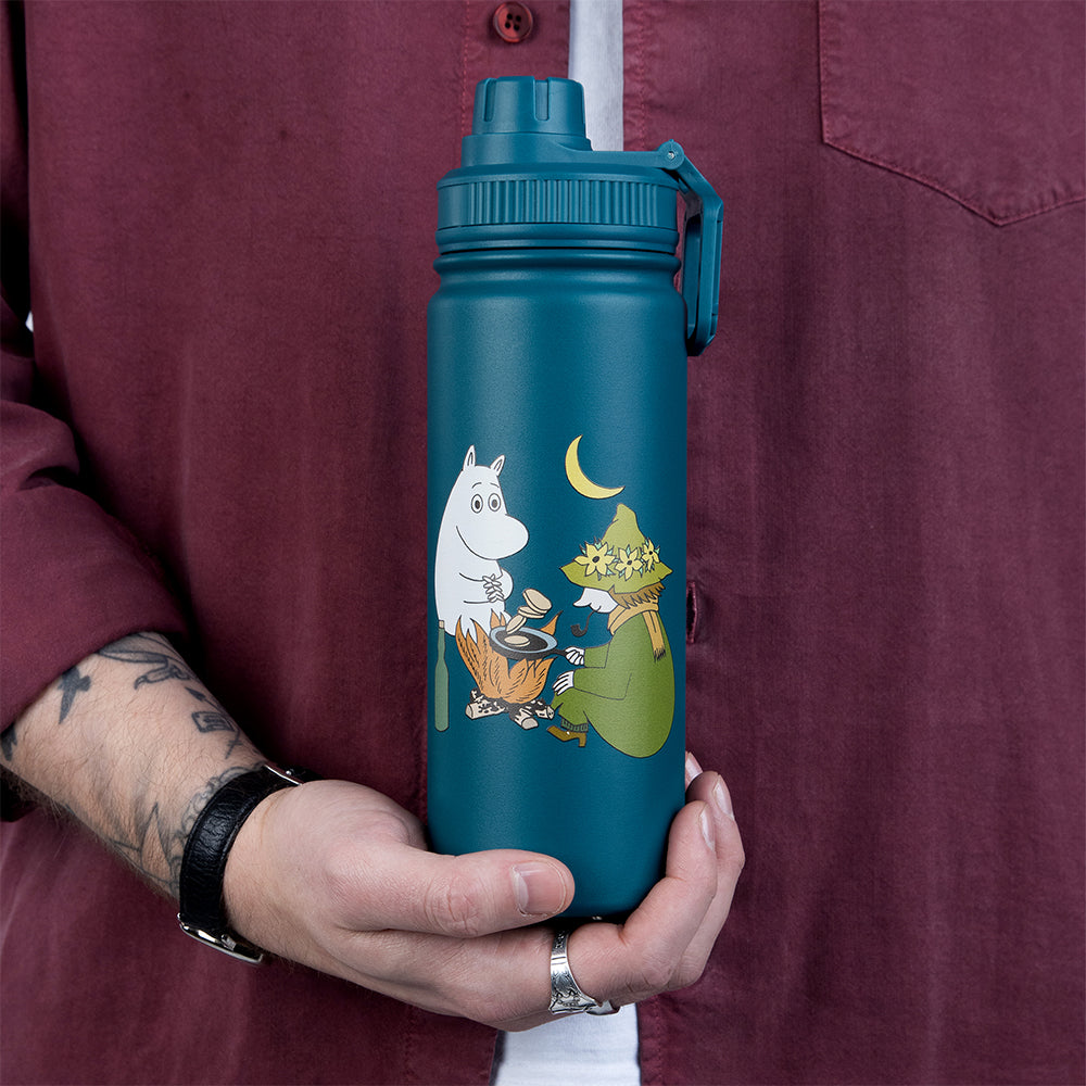 Thermal Everyday Bottle Moomintroll &amp; Snufkin