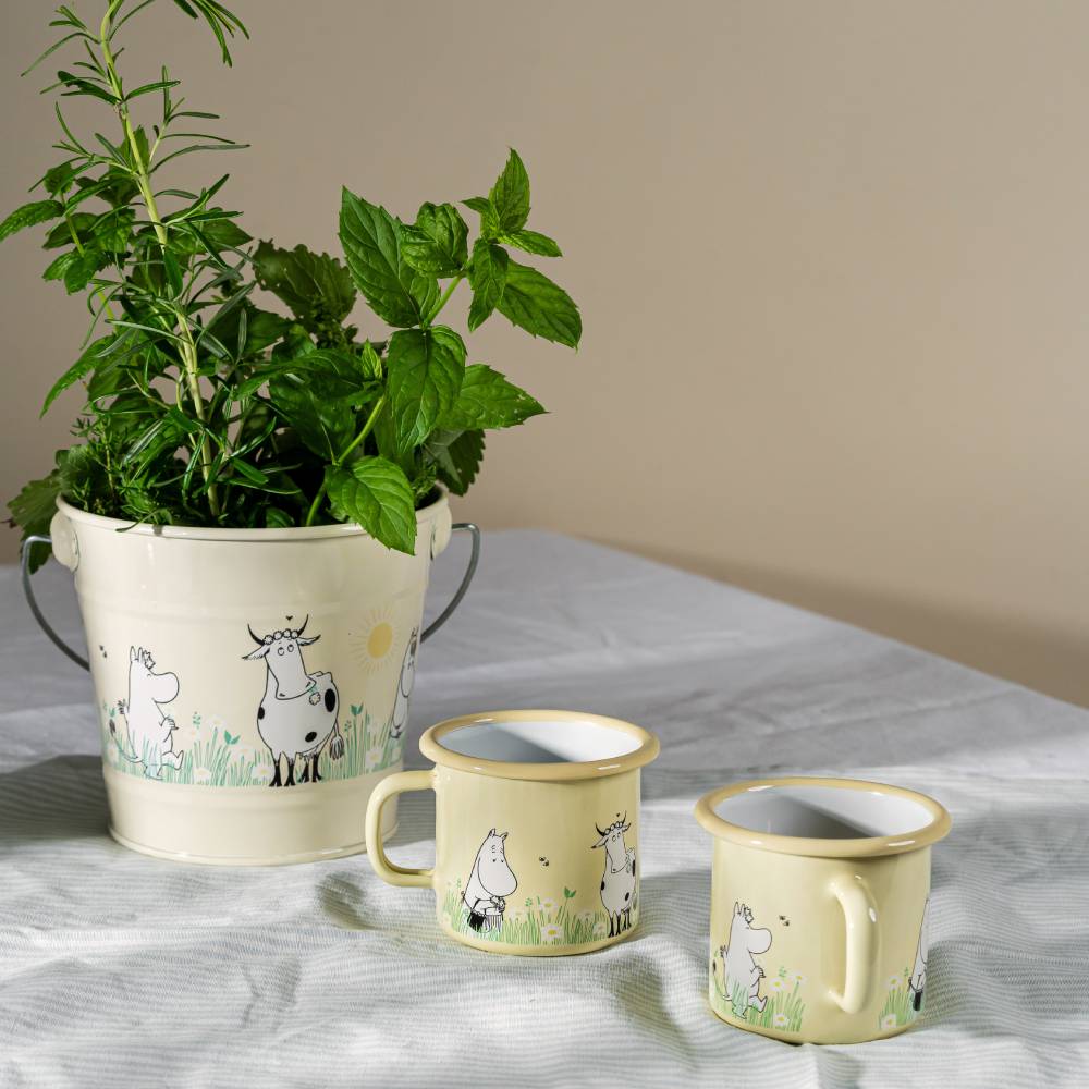 Moomin Meadow Mug Yellow 2.5 dl
