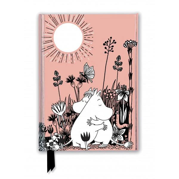 Moomin Love Foiled Notebook and Love Artisan Pocket Notebook Bundle