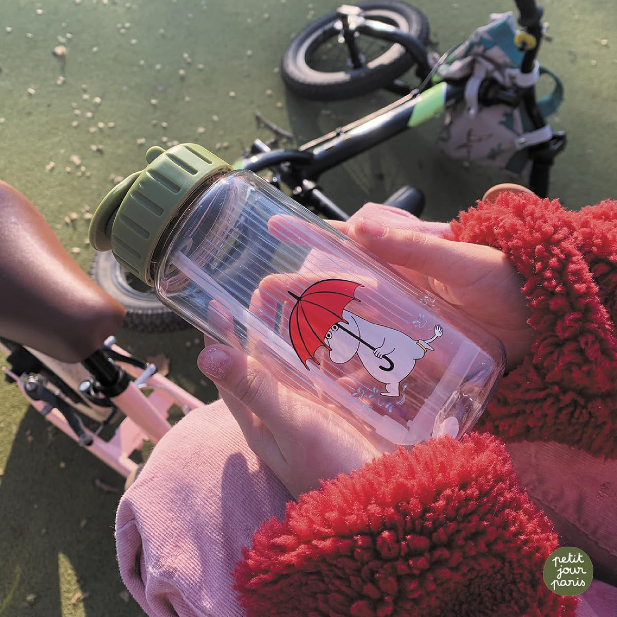 Moomin Rain Bottle Green