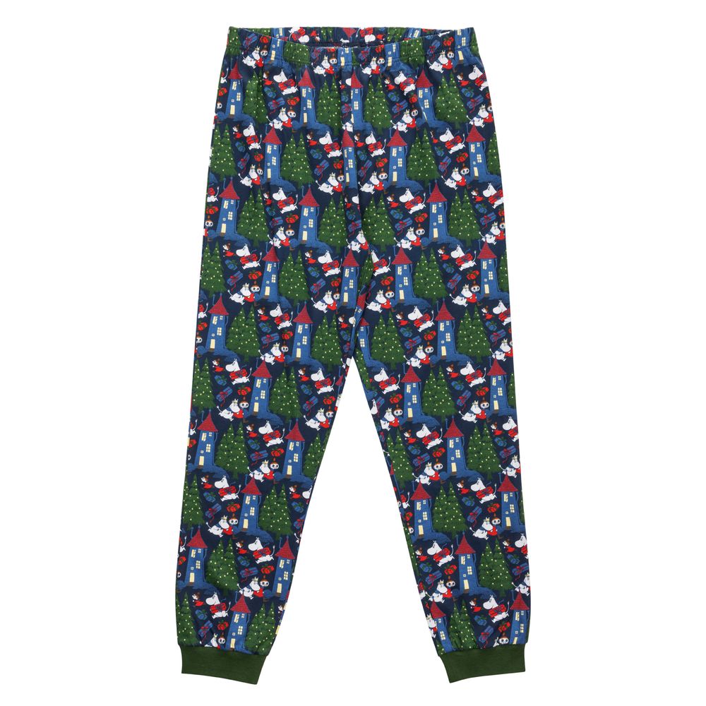 Moomin Bustling Men Pyjamas Darkblue - The Official Moomin Shop