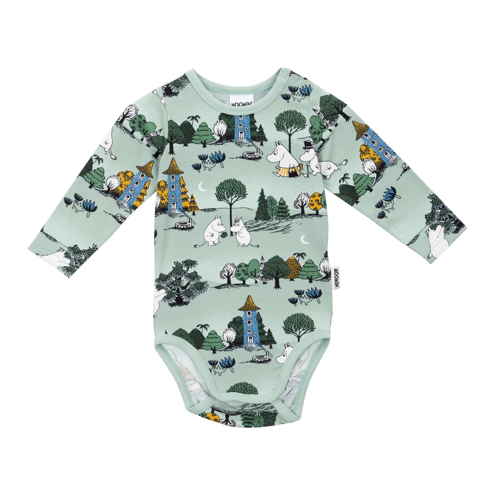 Moomin Moonlit Night Body Green - The Official Moomin Shop