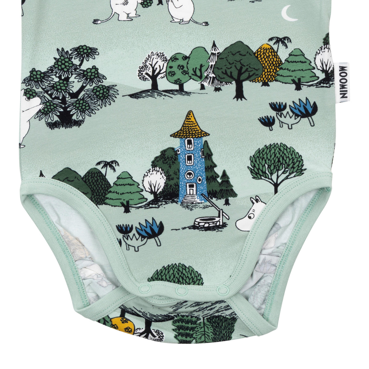 Moomin Moonlit Night Body Green - The Official Moomin Shop