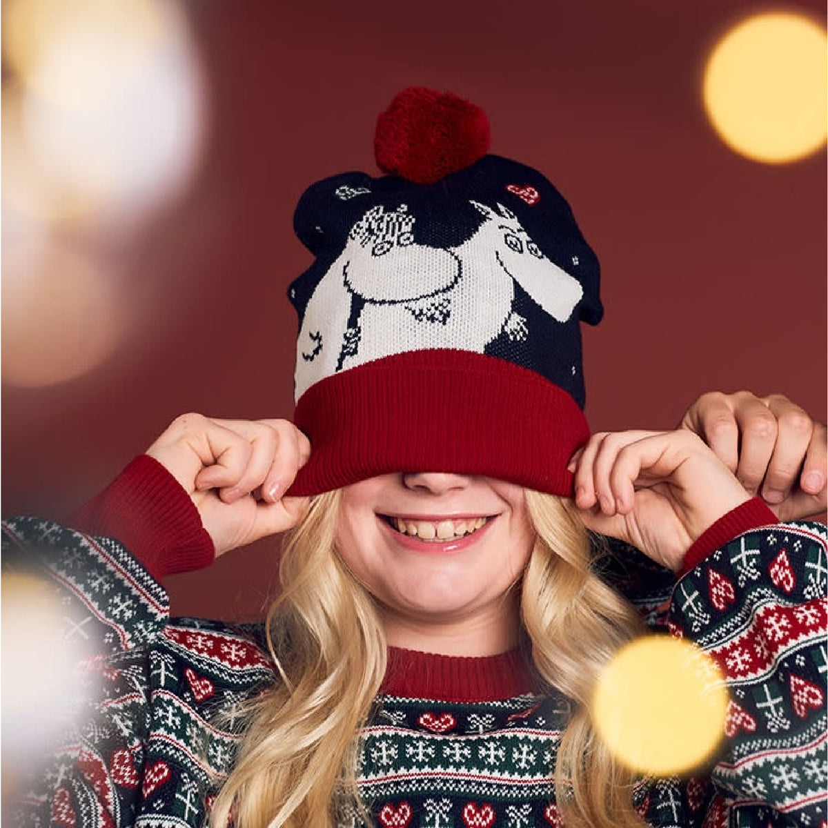 Beanie Adult Yule Red