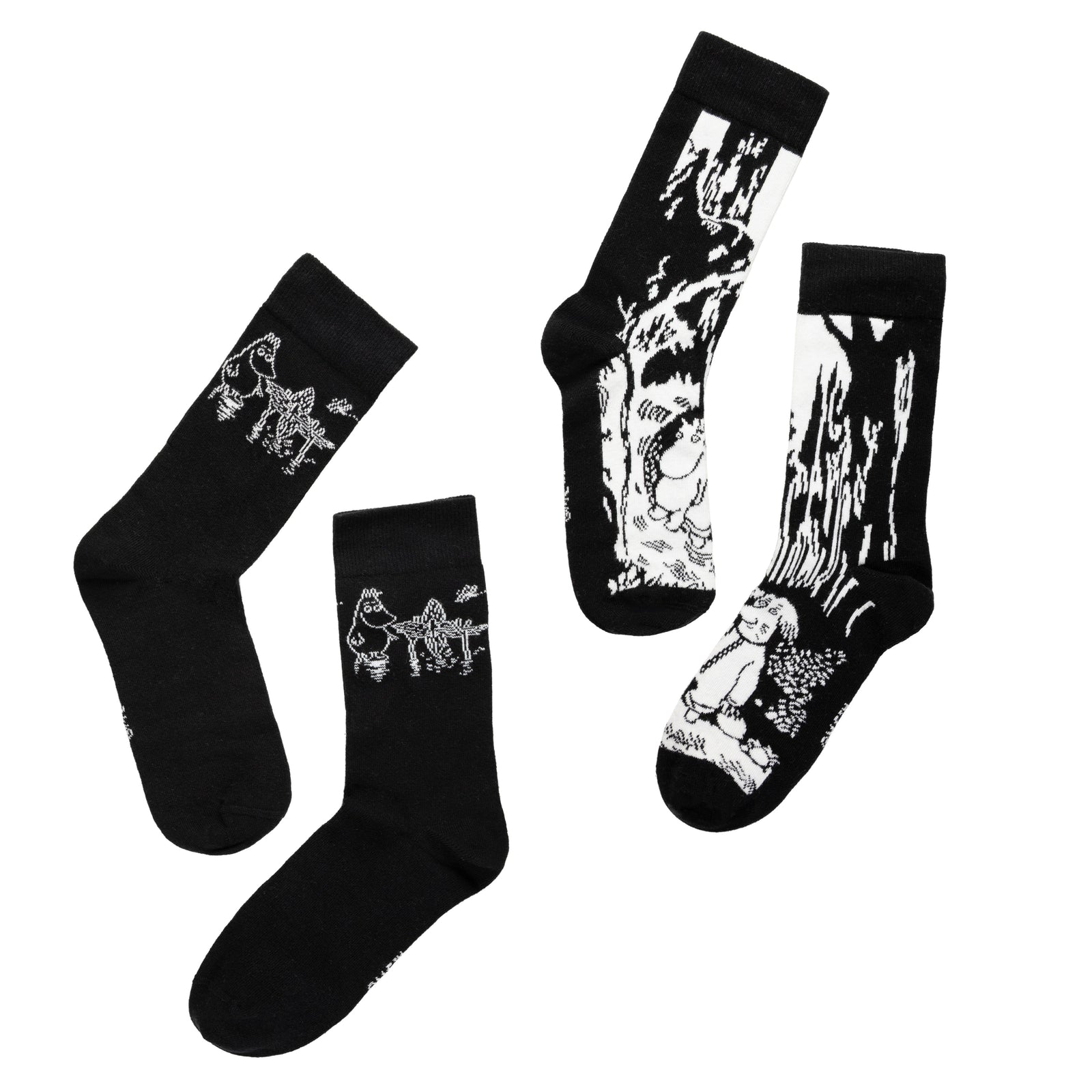 Moomin Together Socks Gift Set 2-pack - The Official Moomin Shop