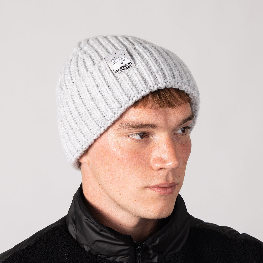 Beanie Adult Moomintroll Grey