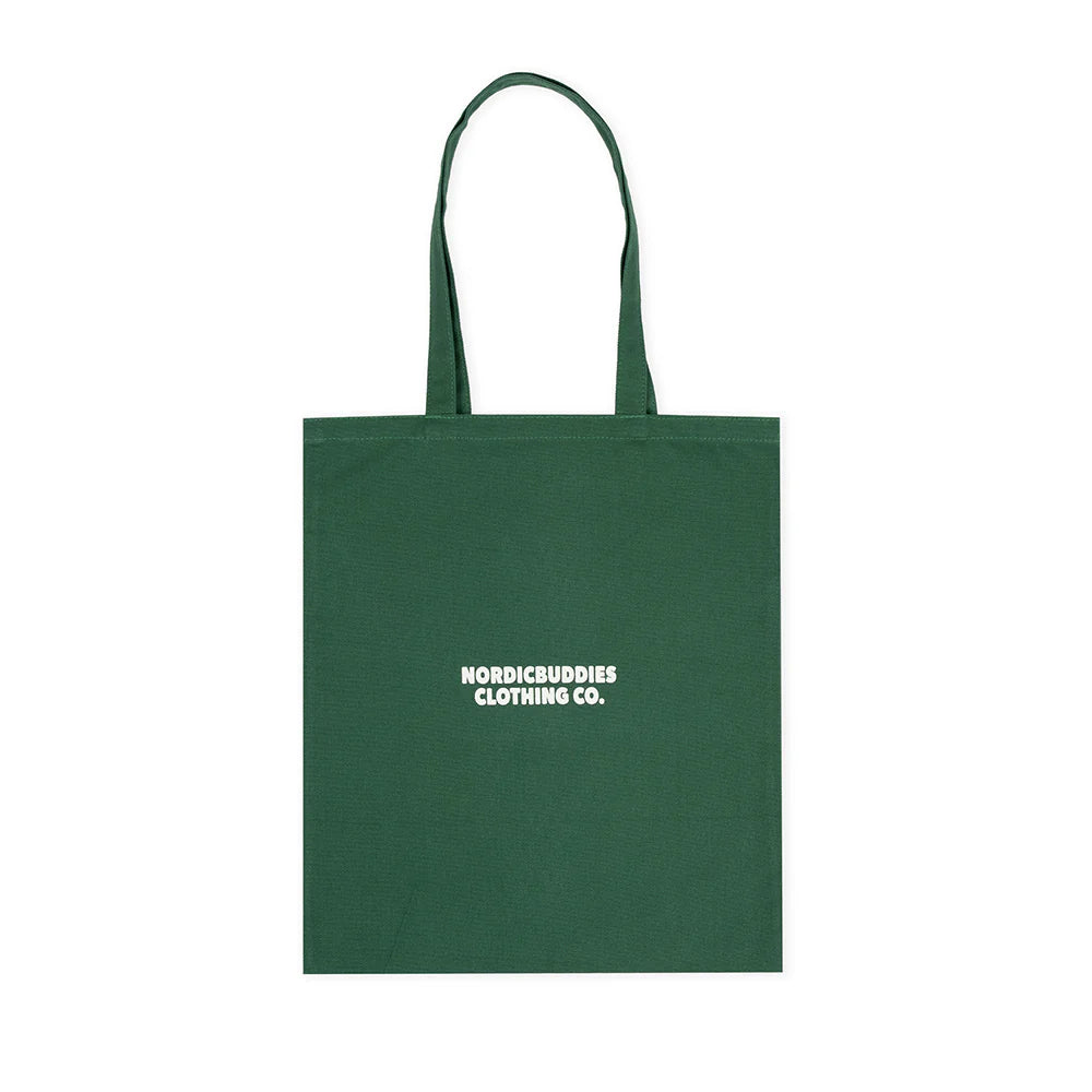 Tote Bag Snufkin Fishing Green