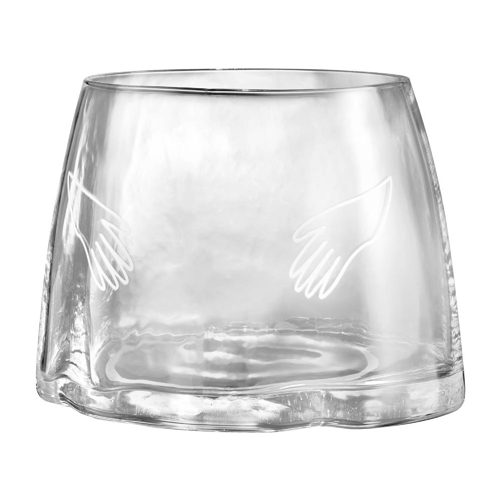 The Groke Shaped Glass Jar 19,5cm - The Official Moomin Shop