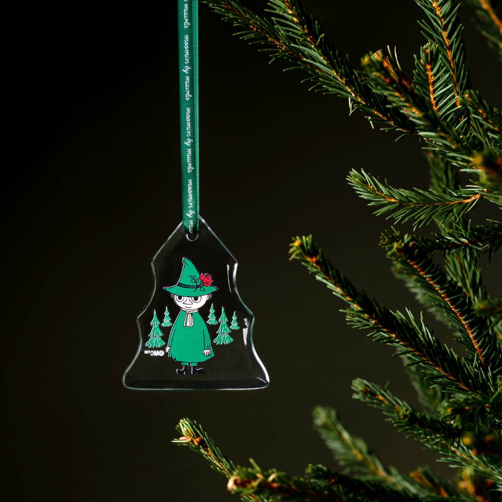 Moominmamma, Moominpappa, Little My & Snufkin Glass Ornaments Bundle