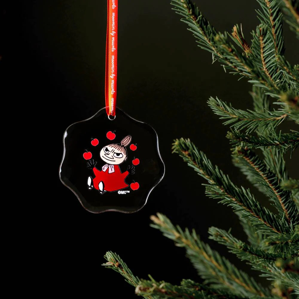Moominmamma, Moominpappa, Little My & Snufkin Glass Ornaments Bundle